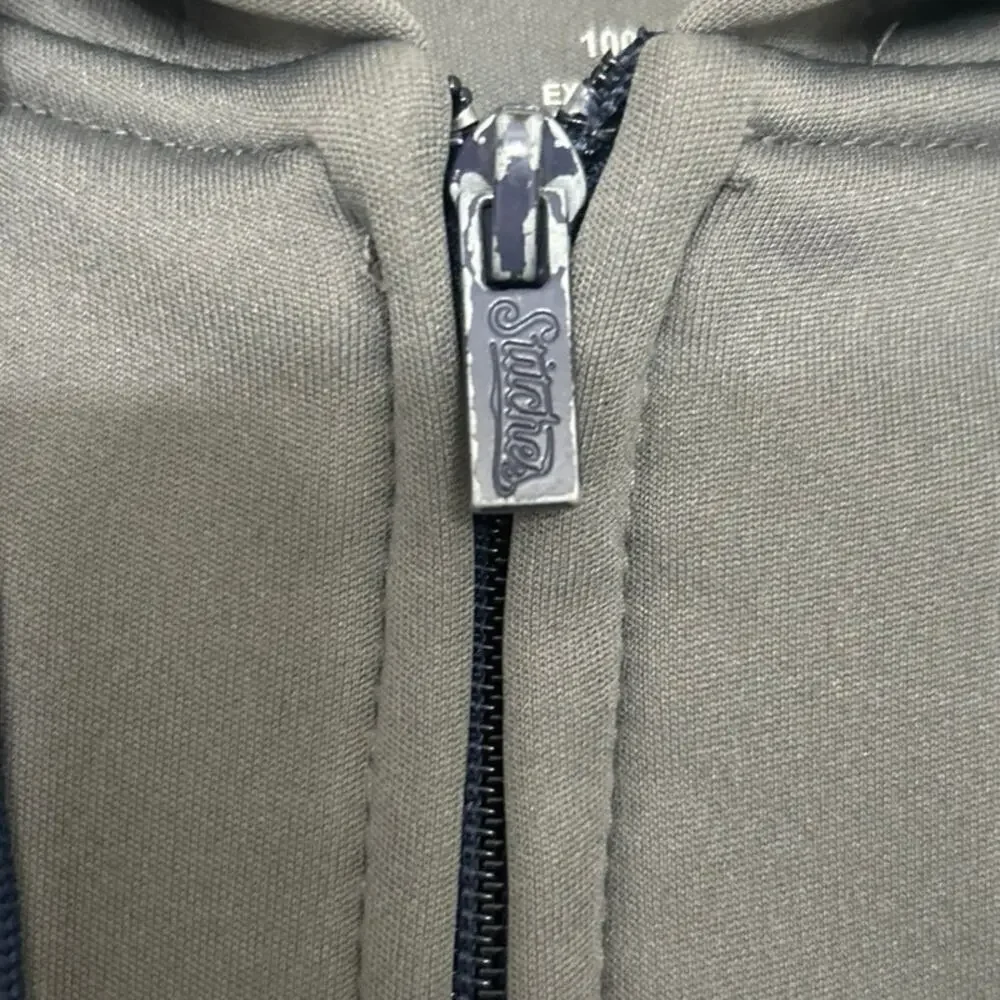 Vintage Stitches New York Yankees Full Zip Hooded Full Zip Sweatshirt 2XL MLB - Picture 15 of 15